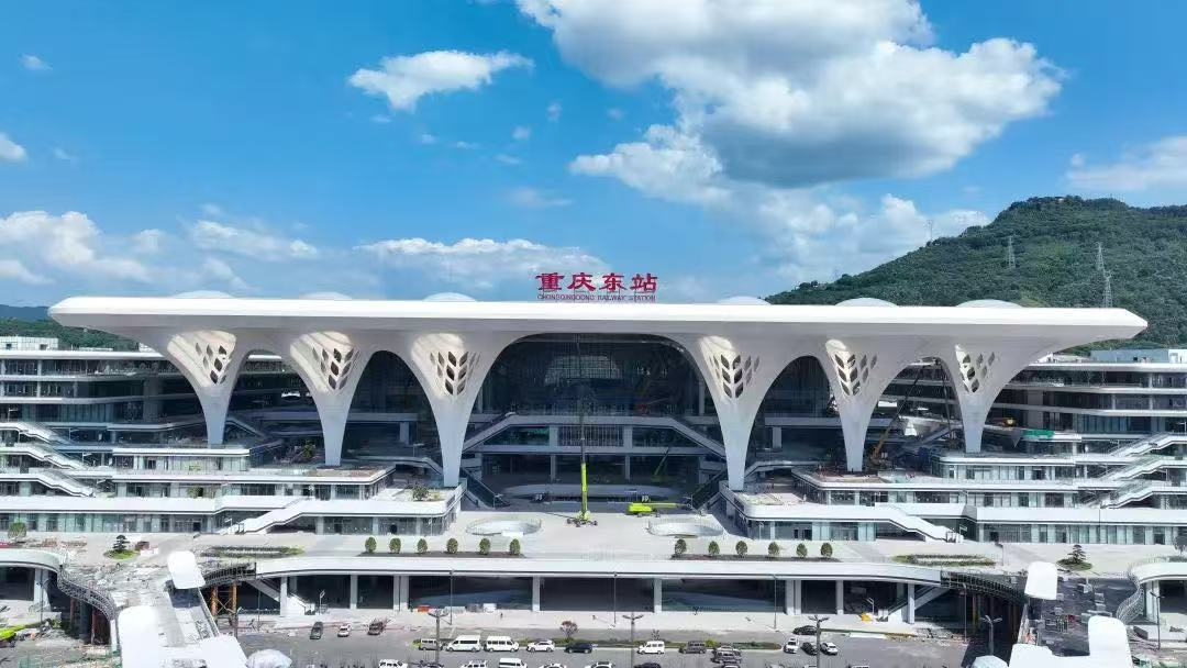 通车倒计时！通往重庆东站的这些道路总进度完成98%